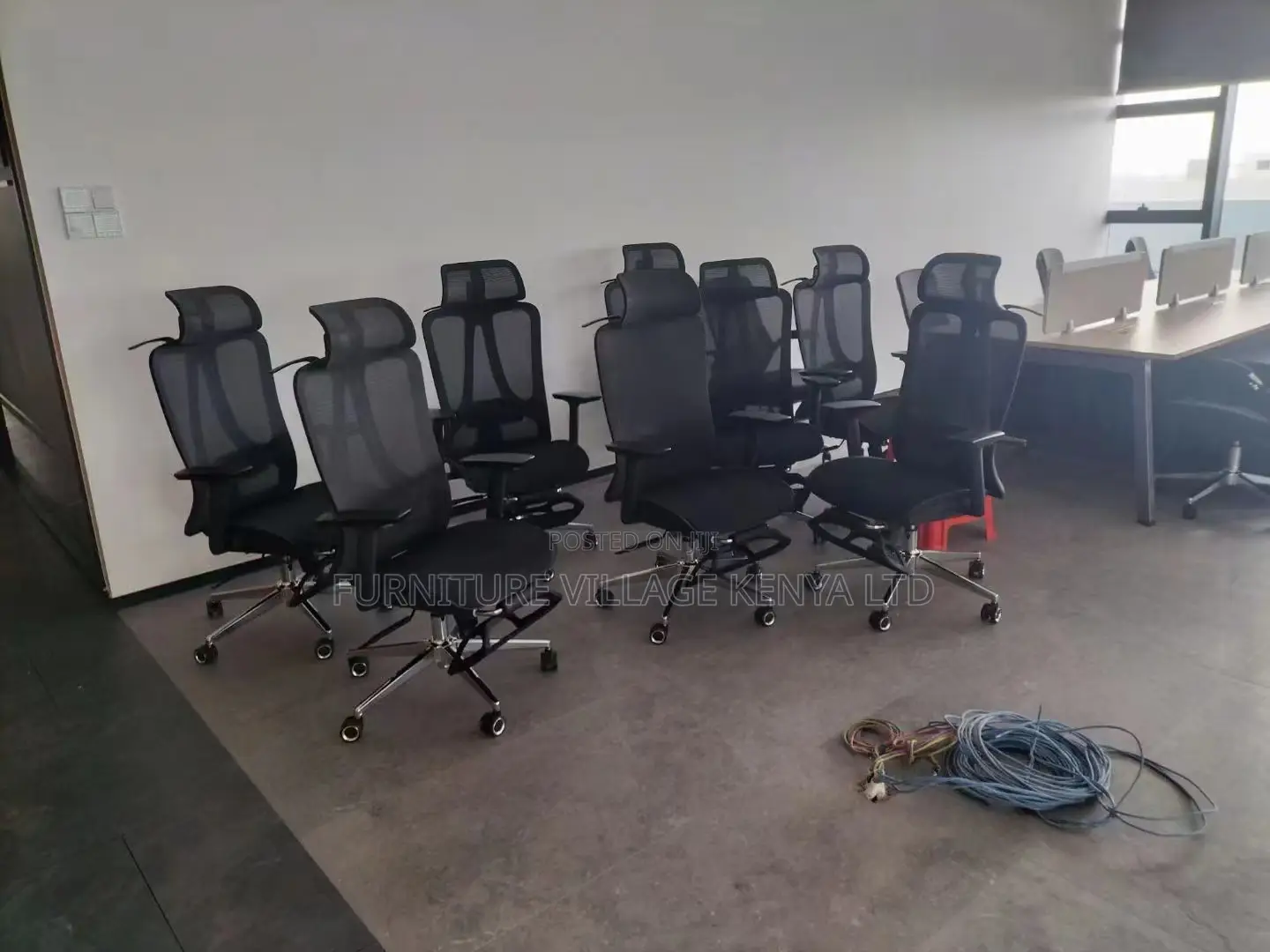 High-Back Ergonomic Orthopedic Office Seat