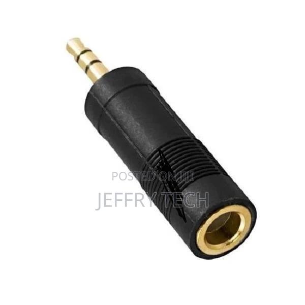 3.5mm Male Plug To 6.35mm 1/4 Inch Female Jack Stereo Audio
