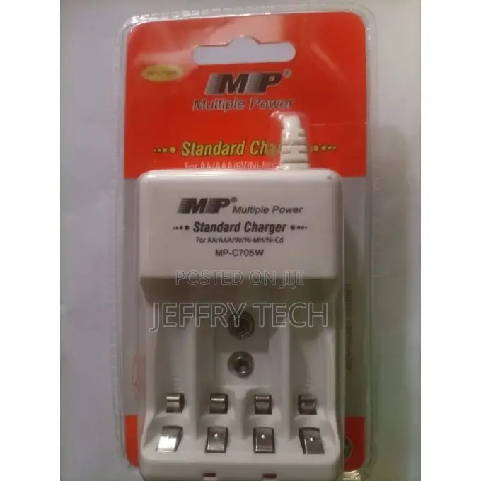 MP Battery Charger for AA/AAA//9V/Ni-mh/Ni-cd