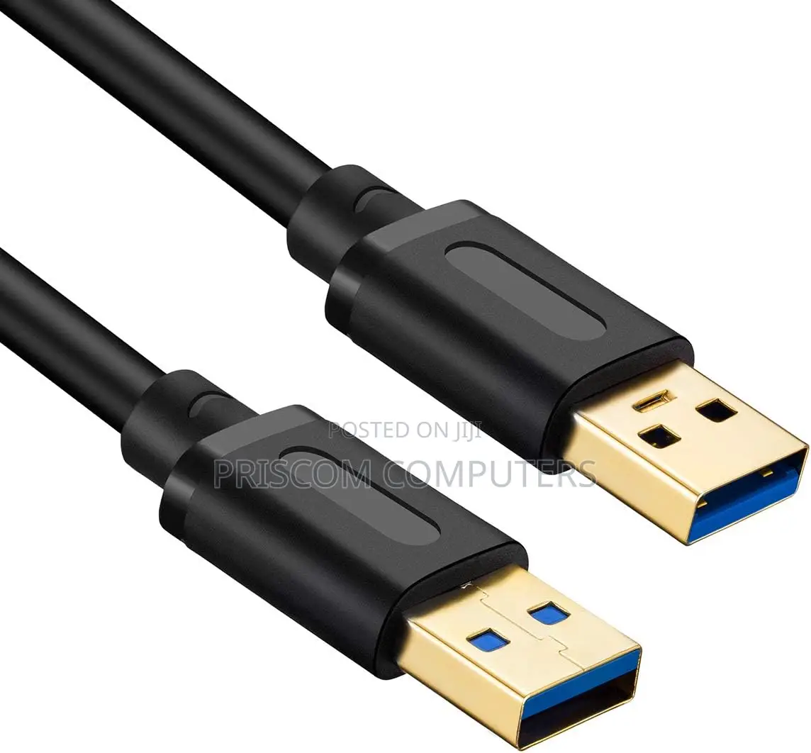 USB to USB 3.0 Cable a Male to a Male for Data Transfer Hard