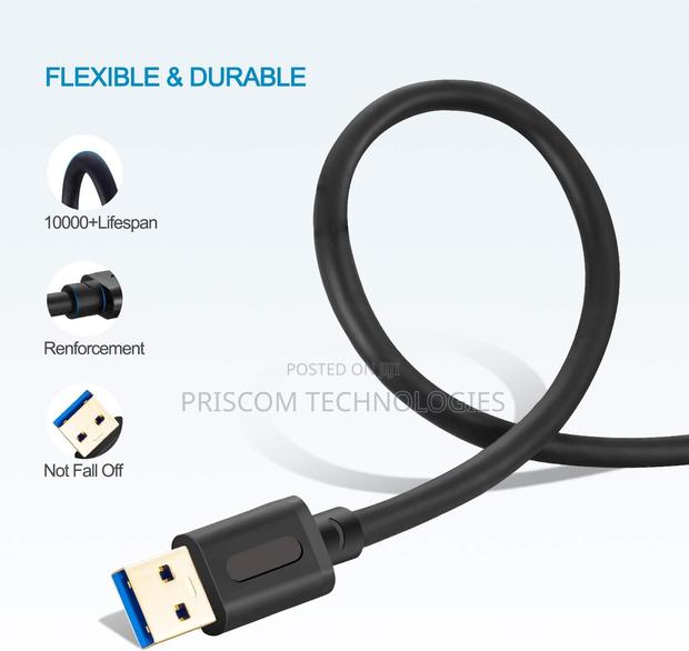 USB Cable Data Transfer Hard Drive Enclosure, Printer, Modem - thumbnail 2