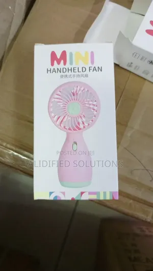 Mini Handheld Fan<>Rechargeable Portable Fan