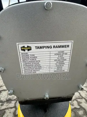 Tamping Rummer- Honda GX 160(Kangaloo Compactor)