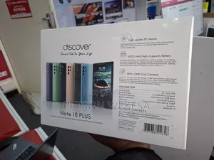 New Discover Note 18 Plus 512 GB Black