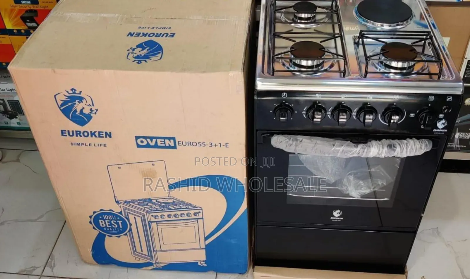 Euroken Cooker 3+1 Eletric Oven