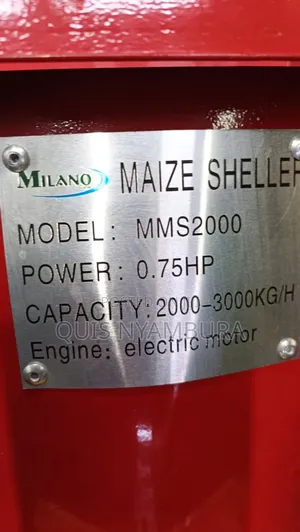 Maize Sheller, Maize Shelling Electric Motor 0.75hp