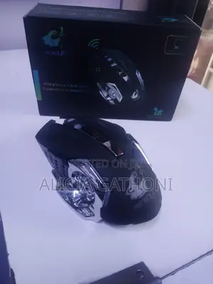FREEWOLF Wireless Charging Luminous Mouse