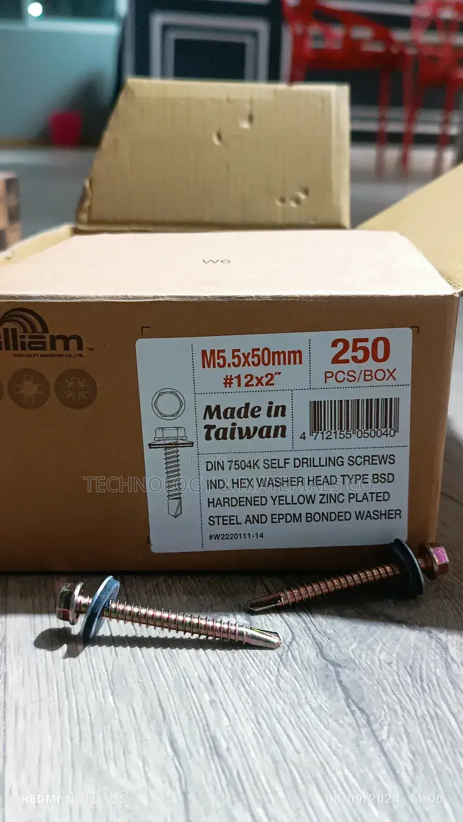 Self Drilling Screws-5.5*50mm