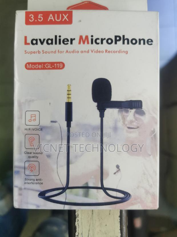 HIFI VOICE 3.5mm Jack Pin Lavalier Microphone - main view
