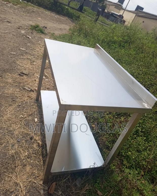 Graceful Stainless Table