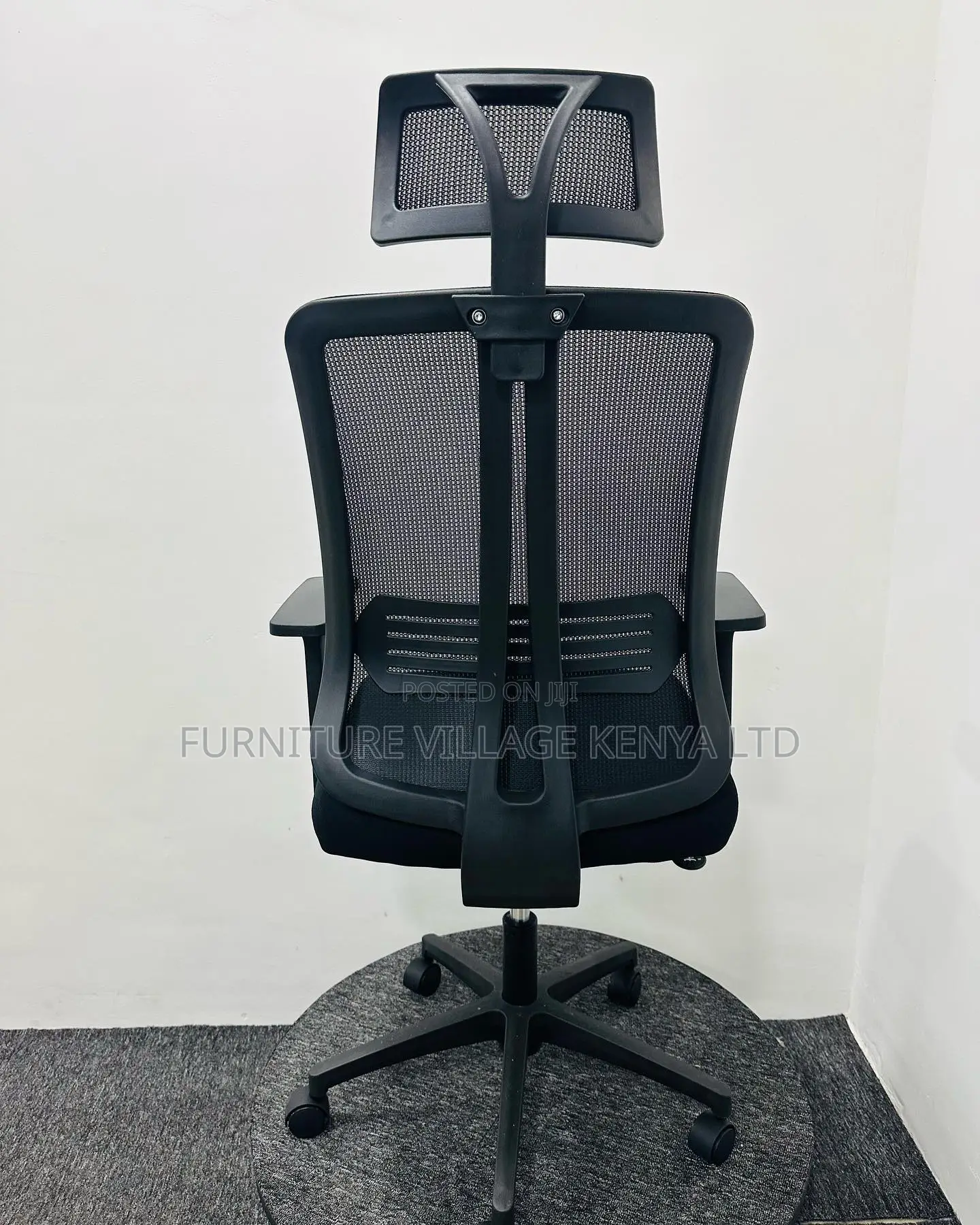 Office Chair, High-Back Orthopedic Office Seat
