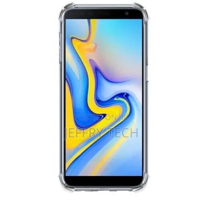 Silicone Back Cover for Samsung Galaxy J6 -0- Clear