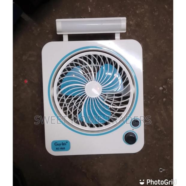 Table Fan With Light - main view