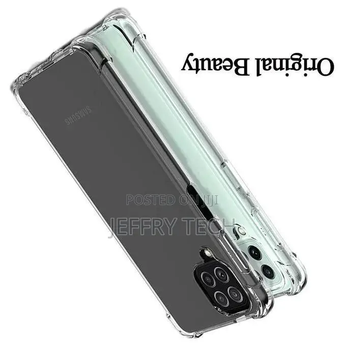 For Samsung Galaxy A22 4G Transparent Anti-Fall Phone Case