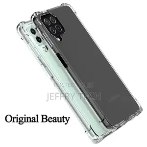 For Samsung Galaxy A22 4G Transparent Anti-Fall Phone Case