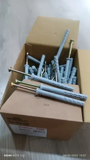 Cabinet Screws-(Nail and Plug 100pcs)