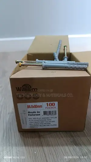 Cabinet Screws-(Nail and Plug 100pcs)