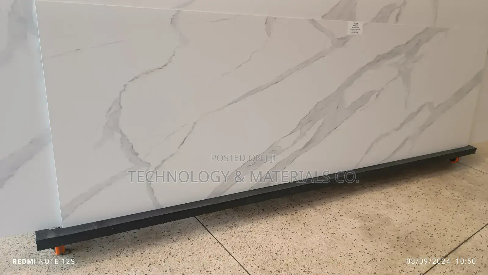 White Grey Kitchen Top