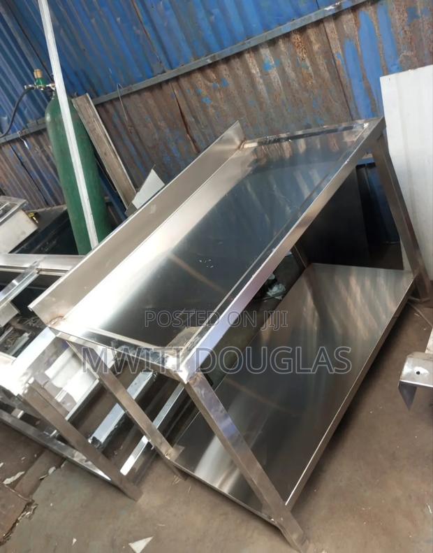 Top Most Official Stainless Table - main view