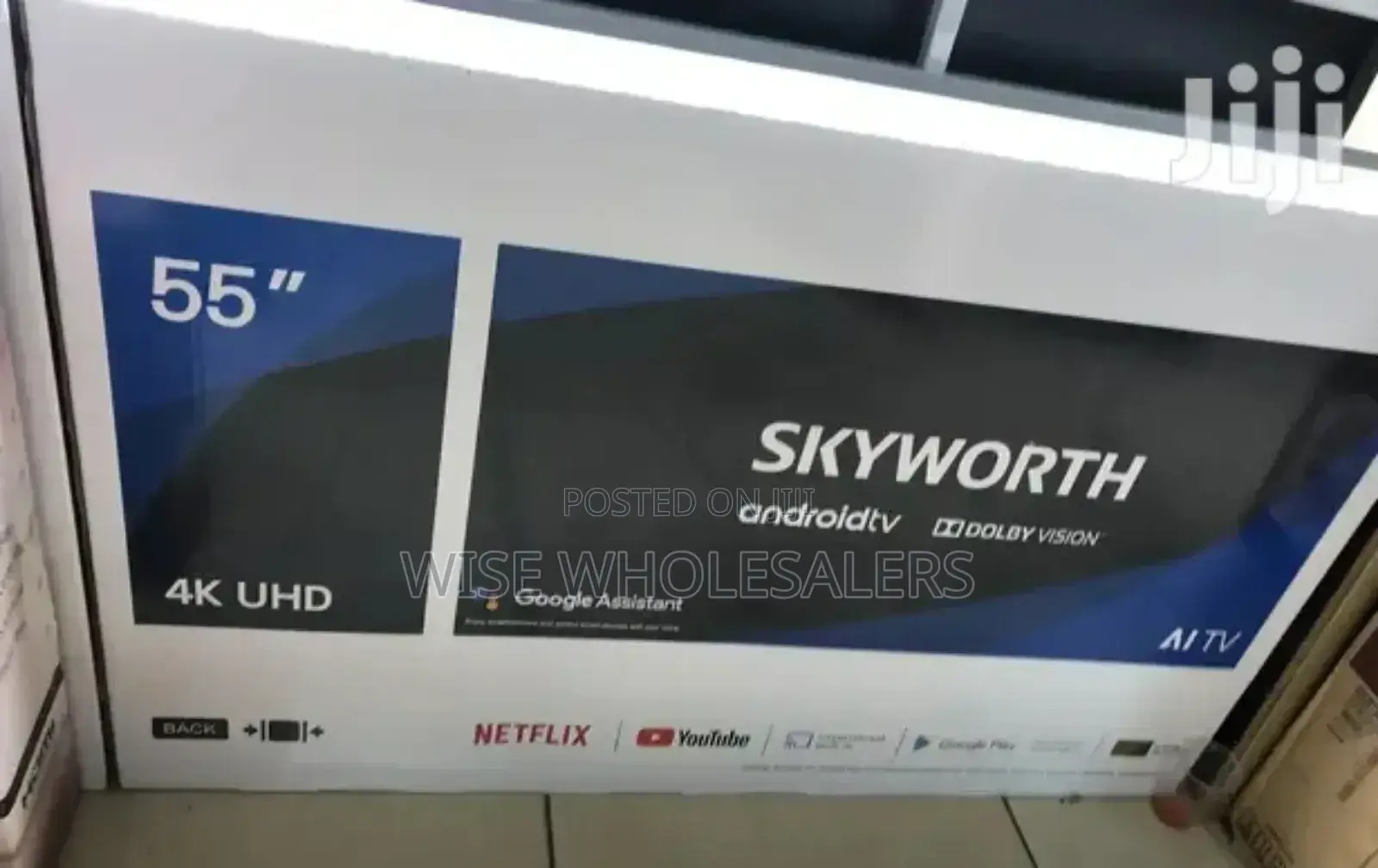 Skyworth 50 Inch 50g3a Uhd Android 10 Smart Tv •...