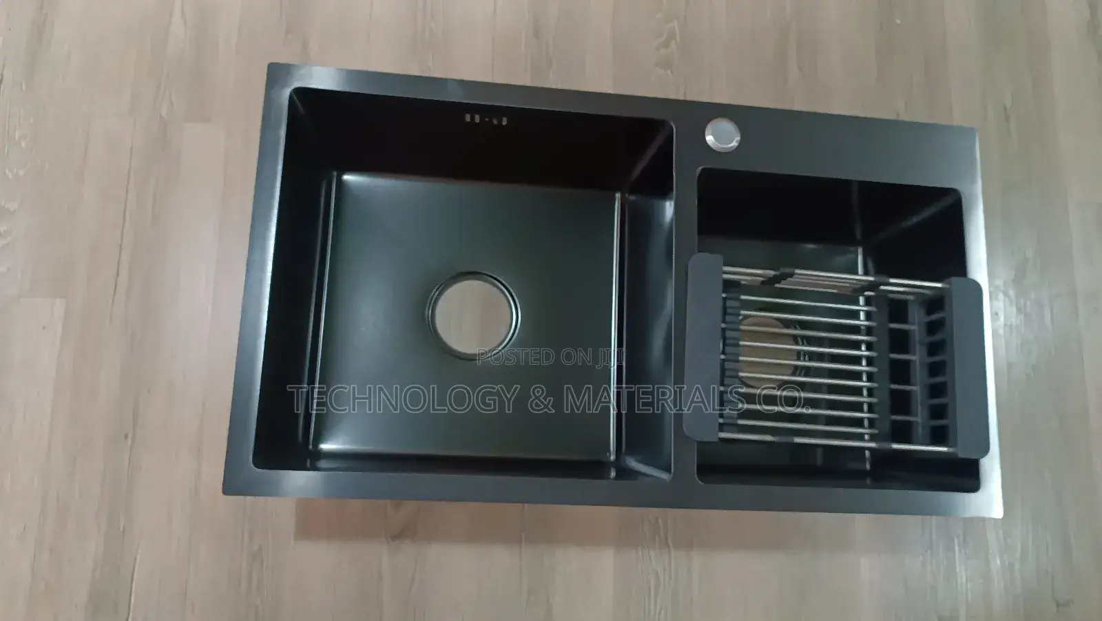 Black Heavy Gauge Sink-(780*430mm)