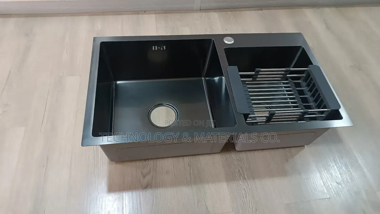 Black Heavy Gauge Sink-(780*430mm)
