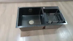 Black Heavy Gauge Sink-(780*430mm)