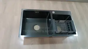 Black Heavy Gauge Sink-(780*430mm)