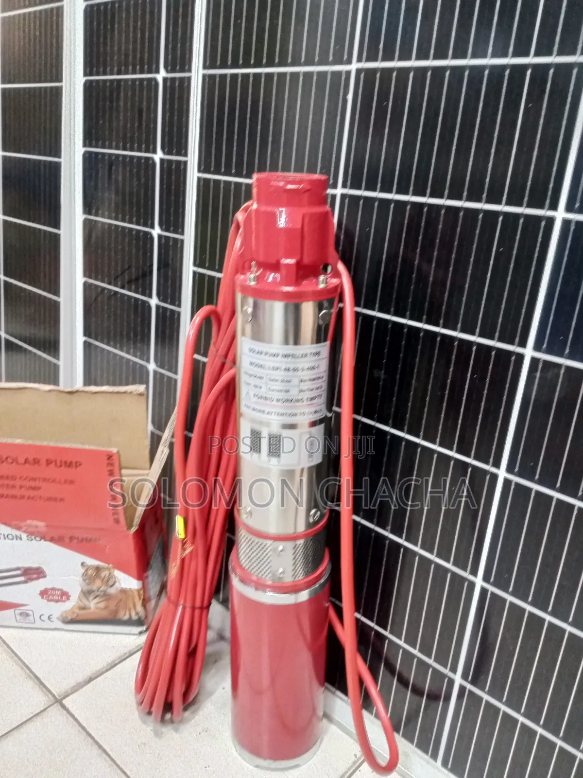 Tiger Solar Pump Impeller Type 50M Head 400w 48V