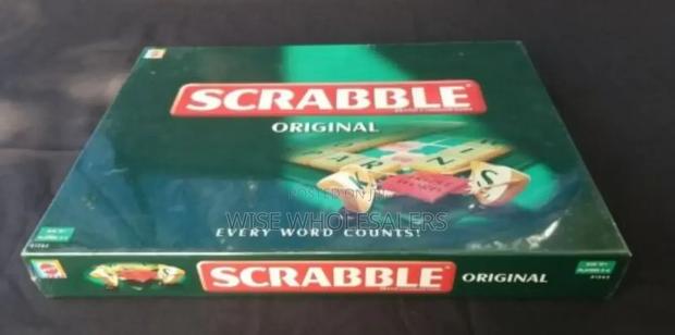 Scrabble 100 Letter Tiles Board Game