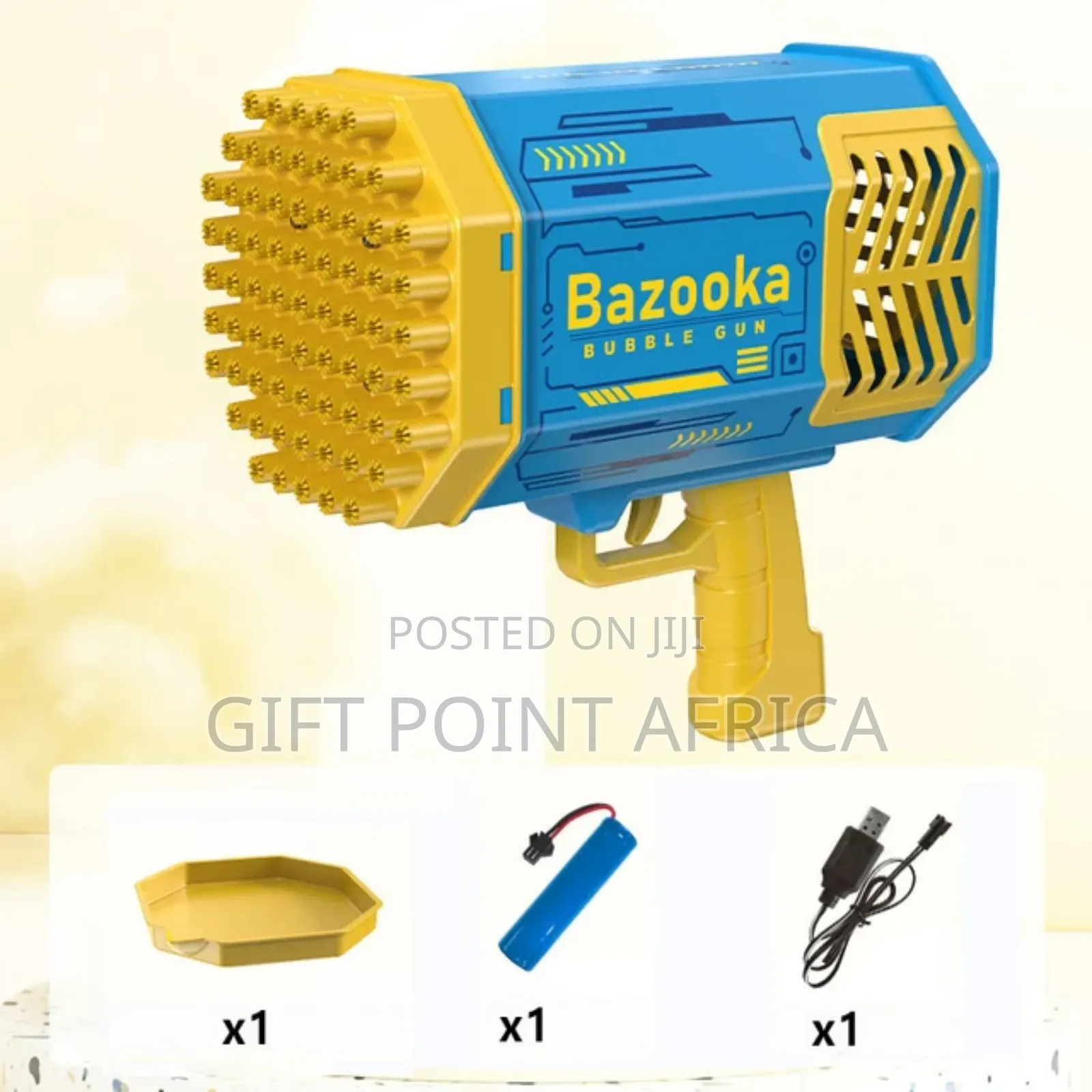 Bazooka 69 Hole Bubble Gun for Kids and Adults