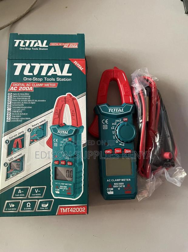 Clamp Meter Total Digital Ac Clamp Meter Ac/Dc 600v Tmt42002 - main view