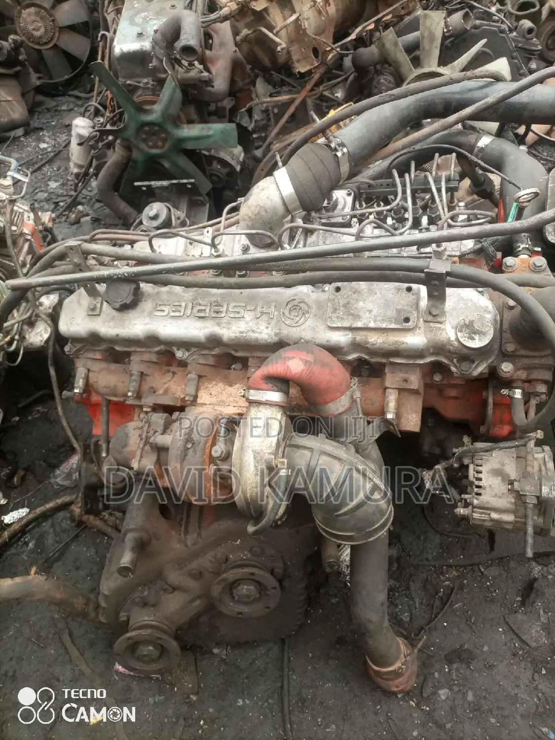 Insurance Sulvage Clean Working Condition Engines for Isu