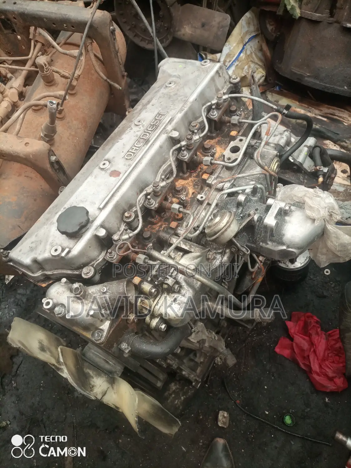 Insurance Sulvage Clean Working Condition Engines for Isu