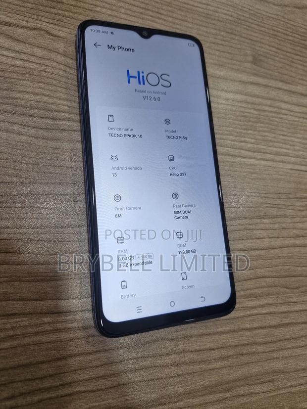 Tecno Spark 10 128 GB Blue - thumbnail 5