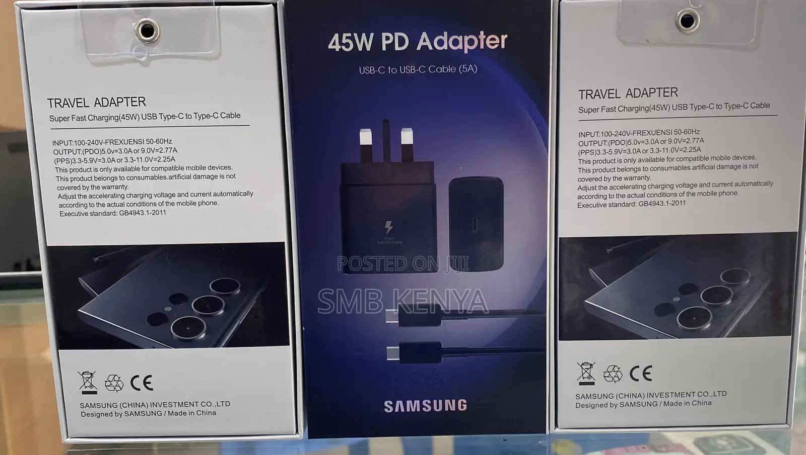 45 W Samsung PD Adapter Full Charger