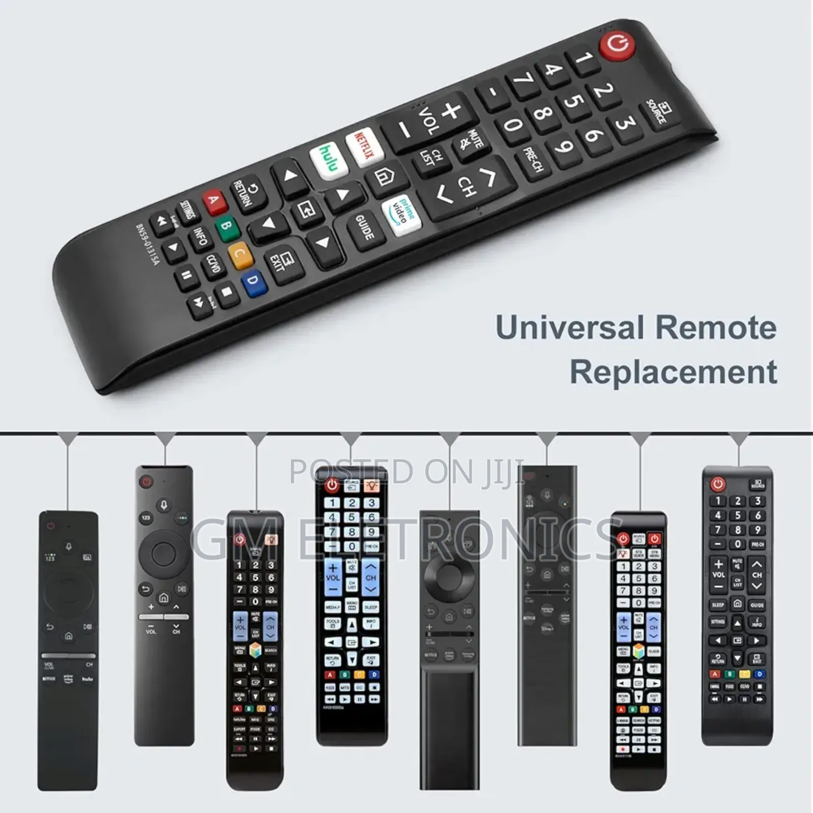 Universal Samsung Smart TV Remote Netflix,Prime Video Hulu