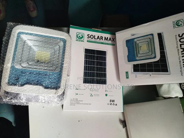 100 Watts Solar Floodlight Solarmax With 8 Watts Solar Panel - thumbnail 9