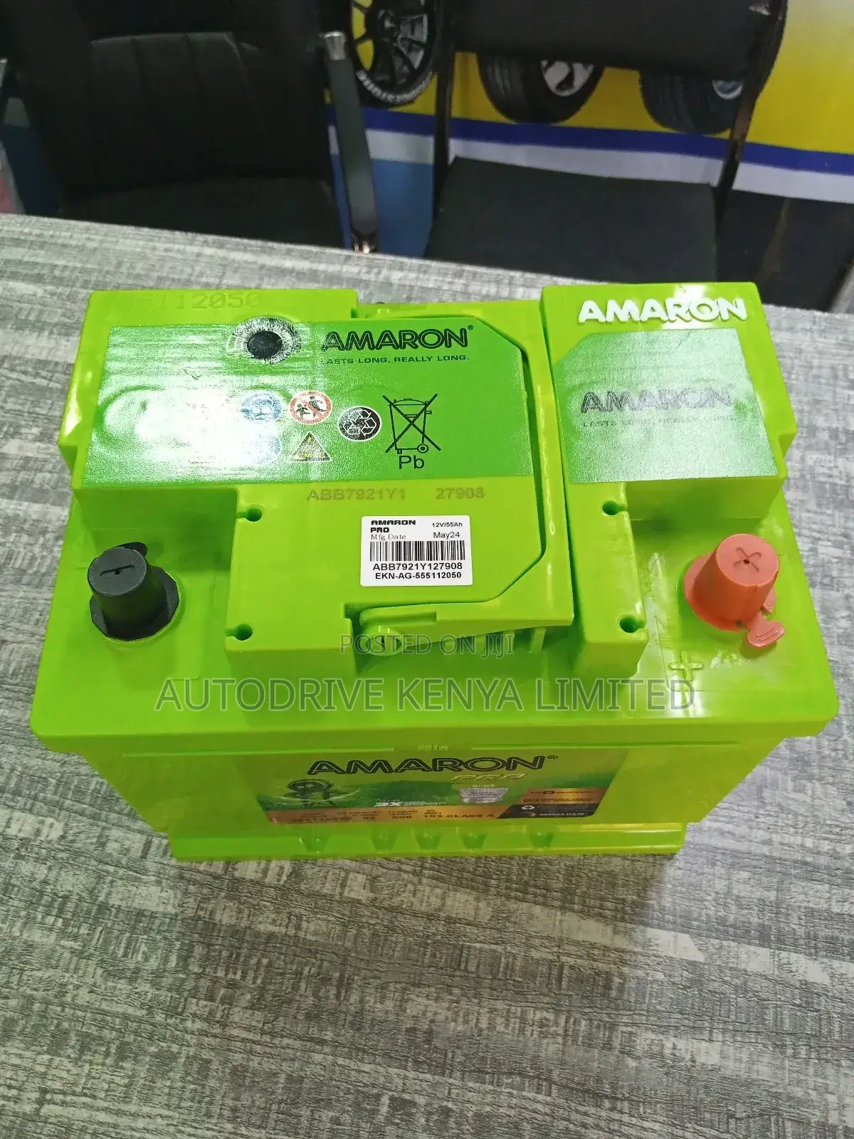 DIN55 Amaron Battery