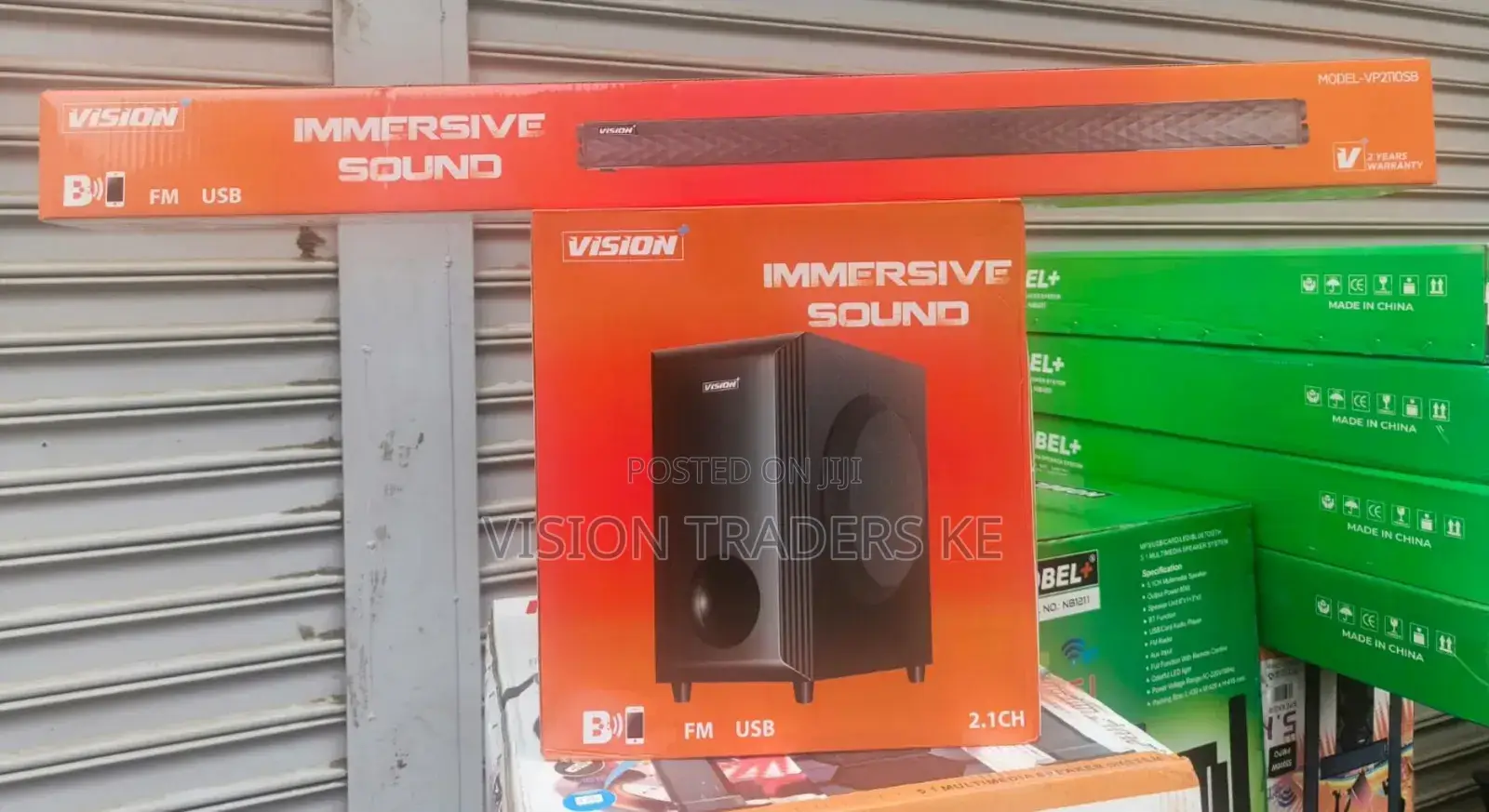 Vision Immersive Soundbar VP2110SB System