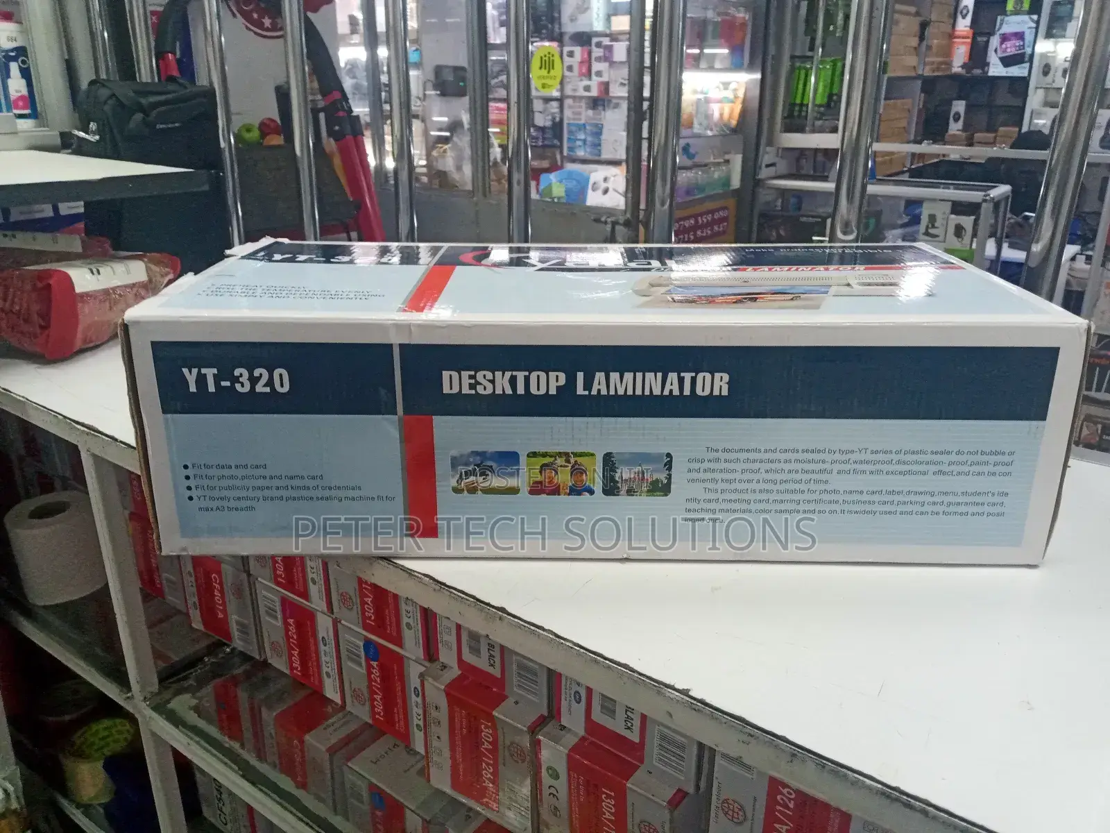Desktop Laminator A3 Mettallic