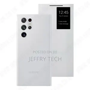 New Smart Clear View Case Design for Galaxy S22 Ultra