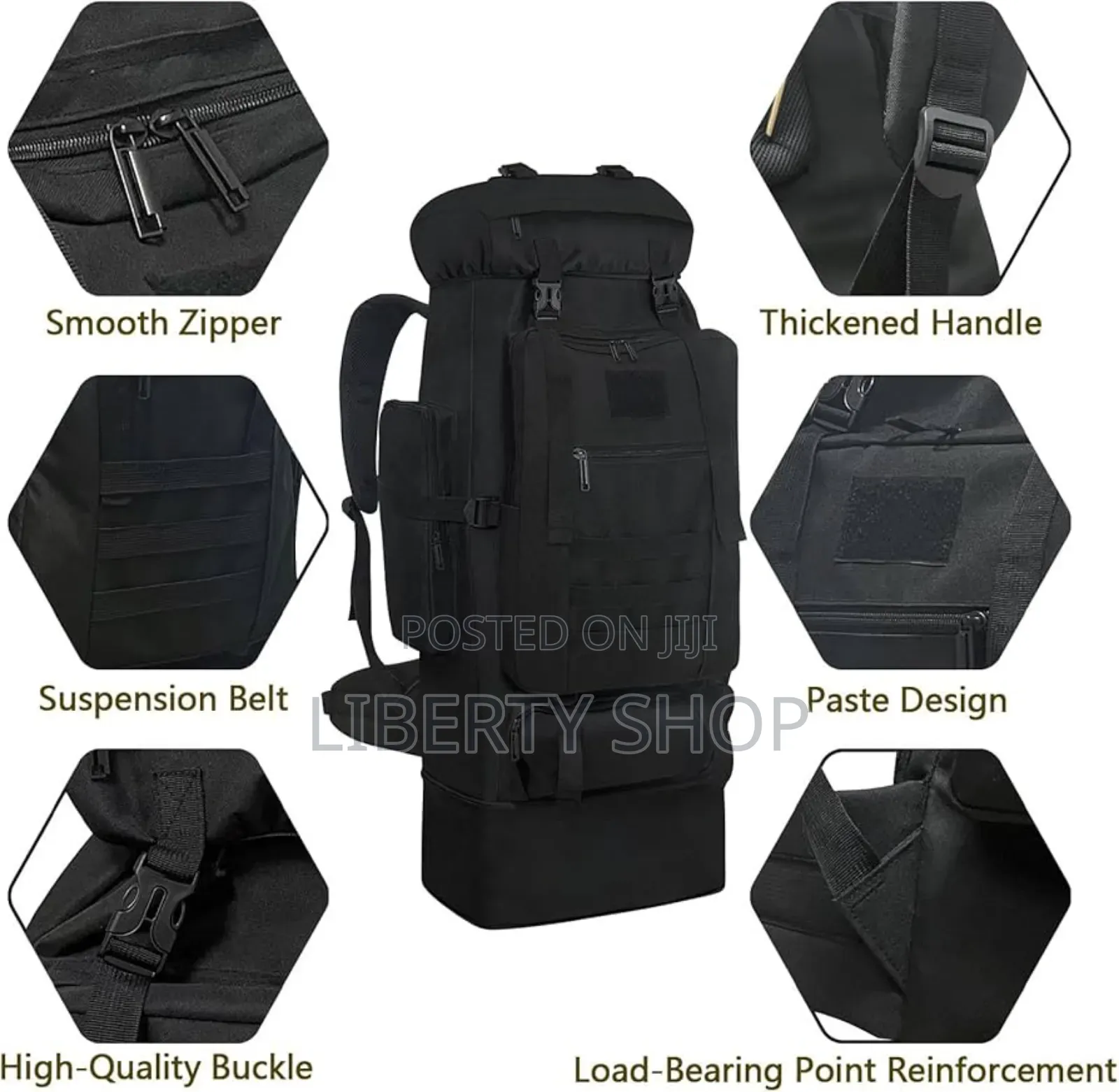 80l Hiking Backpack Tactical Hiking Bags