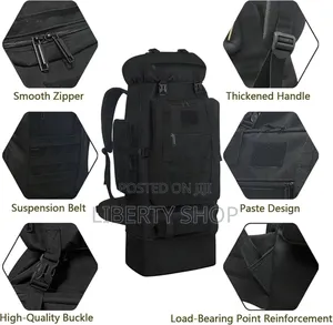 80l Hiking Backpack Tactical Hiking Bags