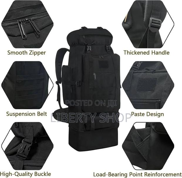 80l Hiking Backpack Tactical Hiking Bags - thumbnail 4