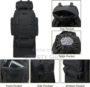 80l Hiking Backpack Tactical Hiking Bags