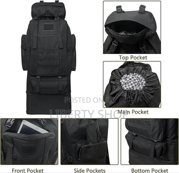 80l Hiking Backpack Tactical Hiking Bags - thumbnail 5