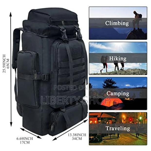 80l Hiking Backpack Tactical Hiking Bags - thumbnail 6