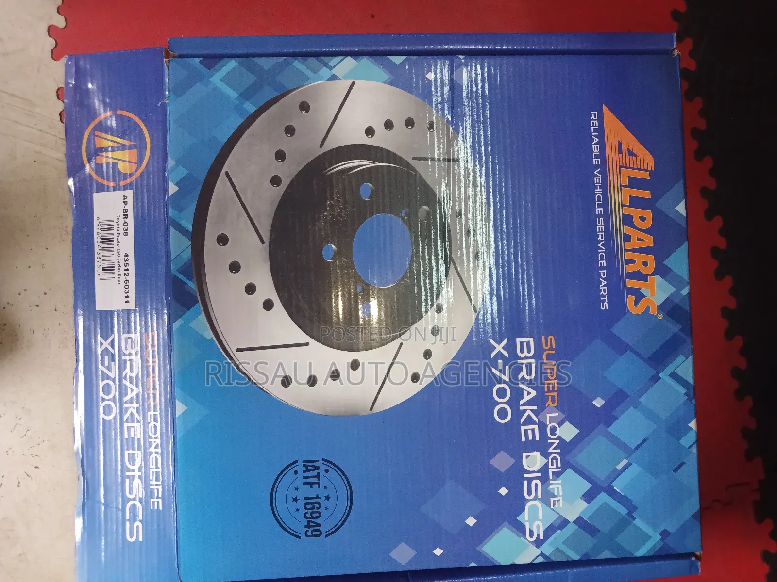 Toyota Prado 150 Series Rear Allparts Disc.