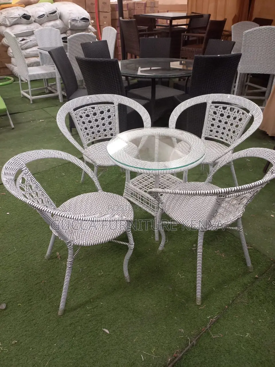 Balcony Set, 4-Seater Garden Set